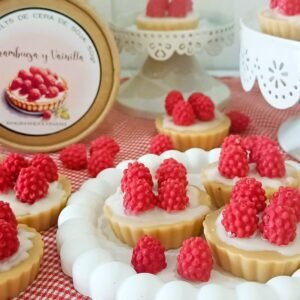 Tartaleta de Frambuesa, Vainilla y Caramelo
