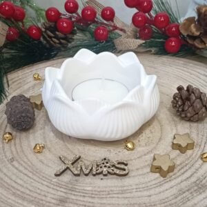 Portavela Flor de Loto