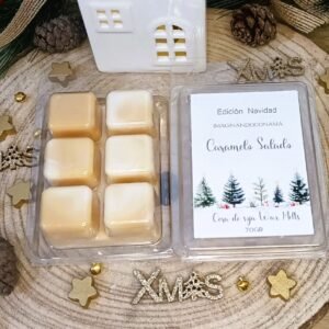 Tableta de Cera Aromática – Caramelo Salado 
