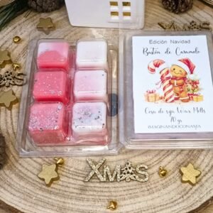 Tableta de Cera Aromática – Bastón de Caramelo