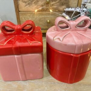 Vela en recipiente YA LLEGA LA NAVIDAD