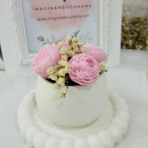 CENTRO FLORAL AURA ROSA